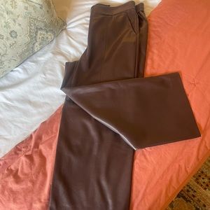 Chico’s Faux Leather Cropped Pants